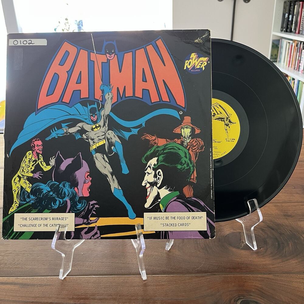 Batman The Scarecrow's Mirage Vinyl LP 1975 Power Records 8155